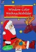 Window Color Weihnachtsbilder. Mit Samtpuder.