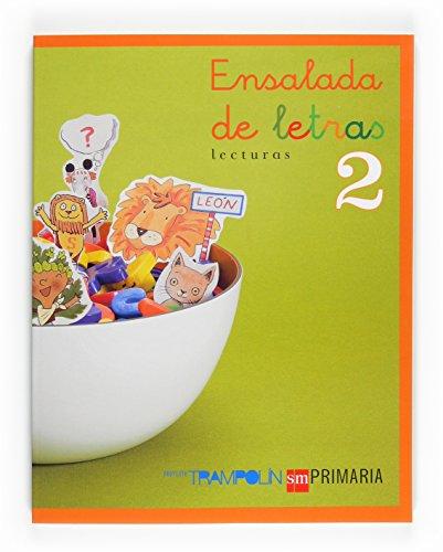 Trampolín, Ensalada de letras, 2 Educación Primaria. Lecturas