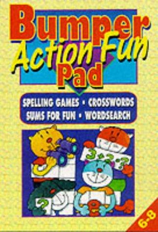 Bumper Action Fun Pad: Spelling Games, Crosswords, Sums for Fun, Wordsearch