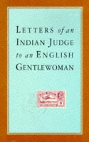 Letters Of An Indian Judge