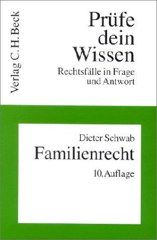 Prüfe dein Wissen, H.5, BGB Familienrecht