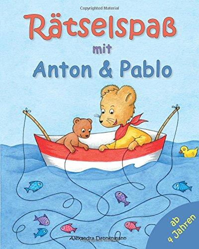 Rätselspaß mit Anton und Pablo. Rätseln, Suchen, Vergleichen und Zählen.