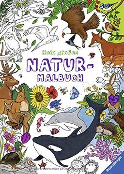 Mein großes Natur-Malbuch