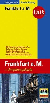 Falk Stadtplan Extra Standardfaltung Frankfurt a. M. / Offenbach