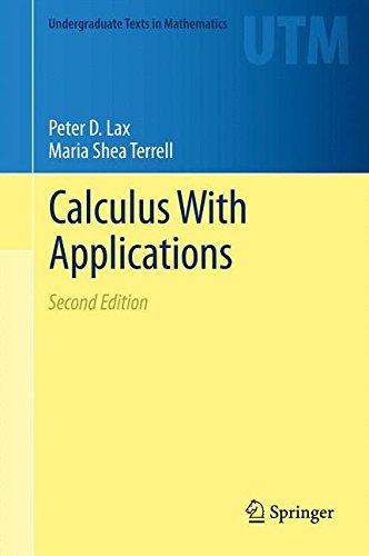 Calculus With Applications (Undergraduate Texts in Mathematics)