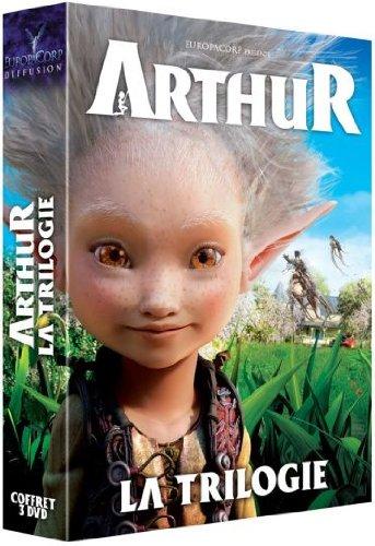 Coffret trilogie arthur : arthur et les minimoys ; arthur, la vengeance de maltazard ;arthur, la guerre des deux monde [FR Import]