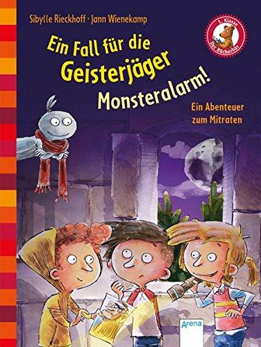 Ein Fall für die Geisterjäger. Monsteralarm!: Der Bücherbär. Eine Geschichte für Erstleser