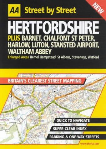 AA Street by Street Hertfordshire