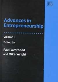 Advances in Entrepreneurship (Elgae Mini Series)