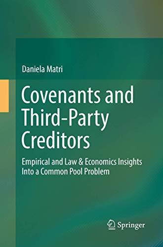 Covenants and Third-Party Creditors: Empirical and Law & Economics Insights Into a Common Pool Problem