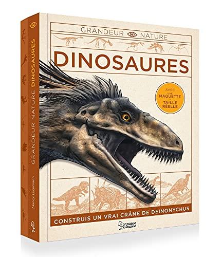 Dinosaures : construis un vrai crâne de deinonychus