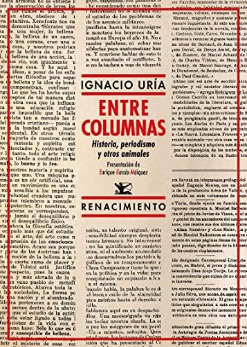 Entre columnas: Historia, periodismo y otros animales (Los Cuatro Vientos, Band 186)