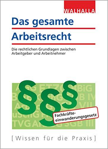 Das gesamte Arbeitsrecht: Ausgabe 2020; Die rechtlichen Grundlagen zwischen Arbeitgeber und Arbeitnehmer