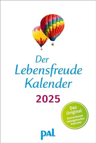 Der Lebensfreude-Kalender 2025: Der Original-Wandkalender, der meistgekaufte Kalender Deutschlands, 40 Blatt mit Spiralbindung. Mit motivierenden ... psychologischen Impulstexten und Naturfotos