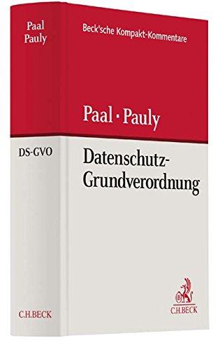 Datenschutz-Grundverordnung (Beck'sche Kompakt-Kommentare)