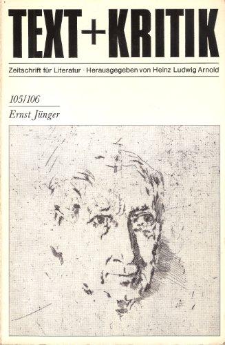 Ernst Jünger (TEXT+KRITIK 105/106)