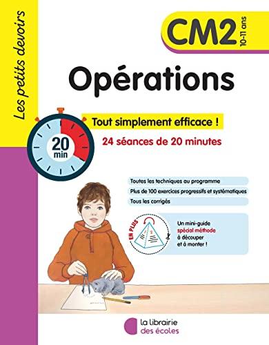 Opérations CM2, 10-11 ans : 24 séances de 20 minutes