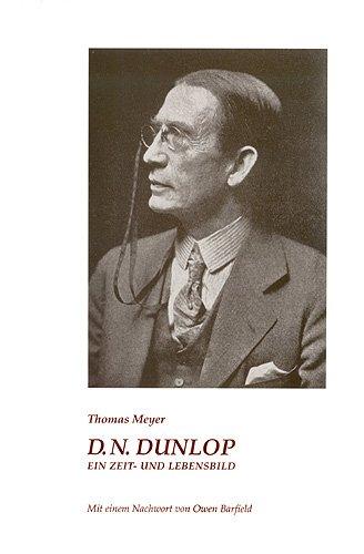 D. N. Dunlop. Ein Zeit- und Lebensbild