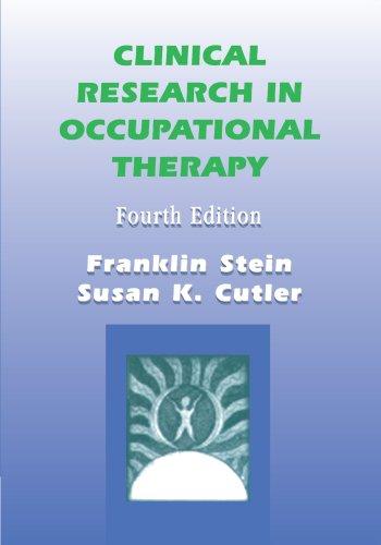 Clinical Research in Occupational Therapy