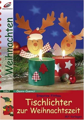 Tischlichter zur Weihnachtszeit