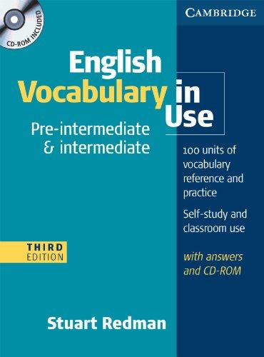 English Vocabulary in Use. Pre-Intermediate and Intermediate. Edition with answers and CD-ROM