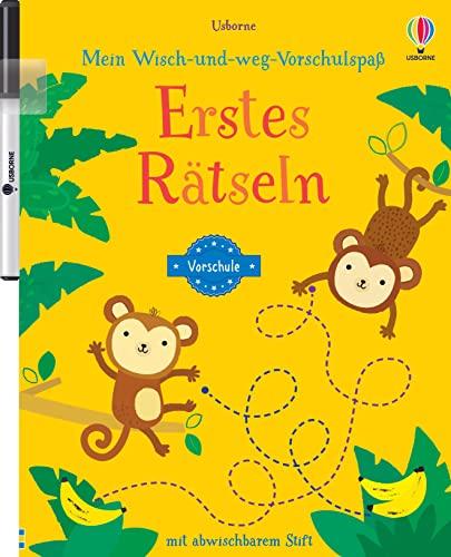 Mein Wisch-und-weg-Vorschulspaß: Erstes Rätseln: Wisch-und-weg mit abwischbarem Stift – ab 4 Jahren – üben für die Vorschule (Wisch-und-weg-Vorschulspaß-Reihe)