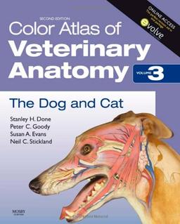 Color Atlas of Veterinary Anatomy 3: The Dog and Cat