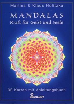 Mandalas, Kraft für Geist und Seele - 32 Karten mit Anleitungsbuch