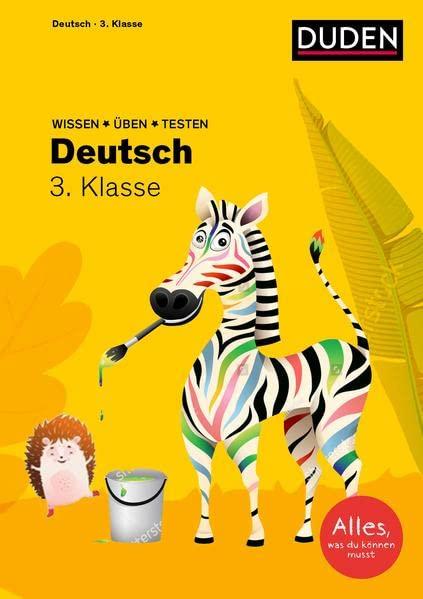 Wissen – Üben – Testen: Deutsch 3. Klasse