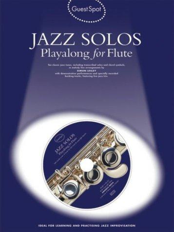 Guest Spot Jazz Solos Playalong For Flute Flt Book/Cd