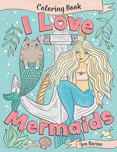 I Love Mermaids Coloring Book (I Love Coloring Books)