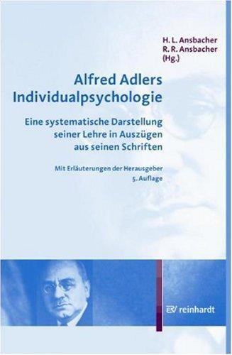 Alfred Adlers Individualpsychologie