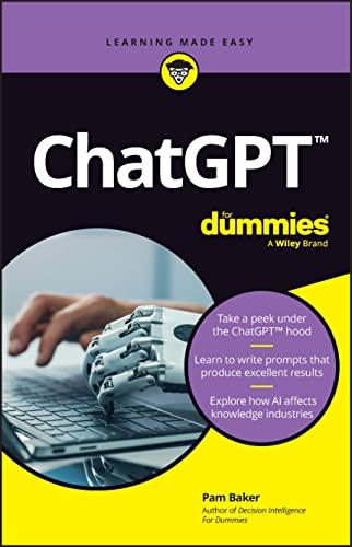 Chatgpt for Dummies (For Dummies (Computer/tech))