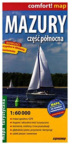 Comfort!map Mazury czÄĹÄ pĂlĹnocna 1:60 000 mapa [KSIÄĹťKA]