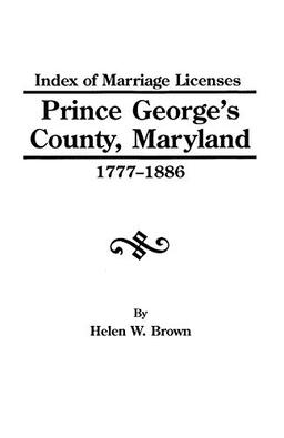 Index PR.George's Co.MD 1777-1886