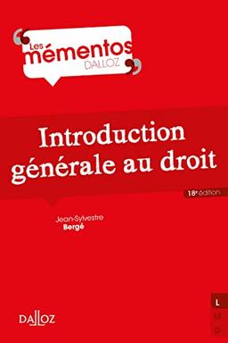 Introduction générale au droit