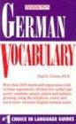 German Vocabulary (Barron's Vocabulary)