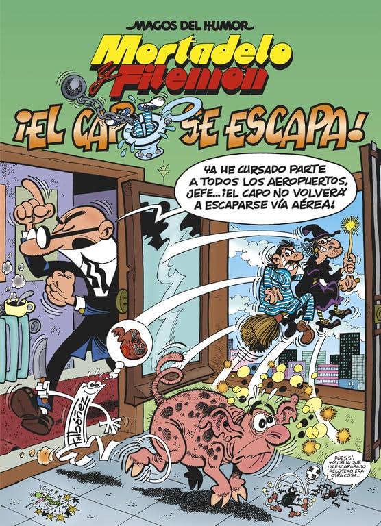 Magos del humor 180, ¡El capo se escapa! (Bruguera Clásica, Band 180)