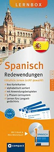 Spanisch Redewendungen Compact Lernbox: 800 Vokabel-Karteikarten, Mini-CD & Mini-Wörterbuch Spanisch. Mit 5-Phasen-Lernsystem. Niveau A1 / A2