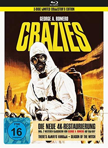 George A. Romero's Crazies (+ Bonusfilme) - 3-Disc Collector's Edition im Mediabook [Blu-ray]