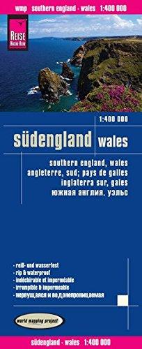 Reise Know-How Landkarte Südengland, Wales (1:400.000): world mapping project