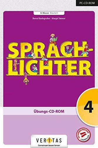 Sprachlichter: 4. Schuljahr - Übungs-CD-ROM