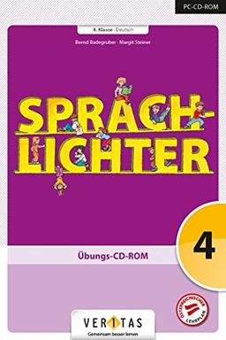 Sprachlichter: 4. Schuljahr - Übungs-CD-ROM