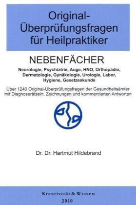 Original-Überprüfungsfragen für Heilpraktiker, Nebenfächer