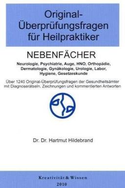 Original-Überprüfungsfragen für Heilpraktiker, Nebenfächer