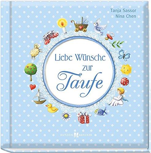 Liebe Wünsche zur Taufe (blau)