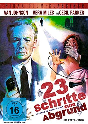 23 Schritte zum Abgrund (23 Paces to Baker Street) - Packender Krimi-Thriller mit Van Johnson und Vera Miles (Pidax Film-Klassiker)