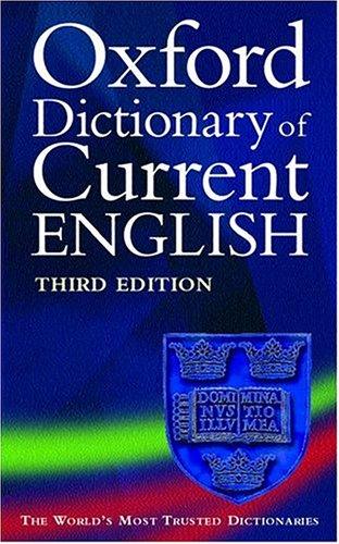 The Oxford Quick Reference Dictionary