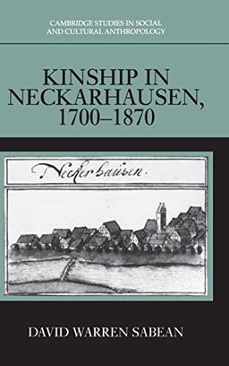 Kinship in Neckarhausen, 1700–1870