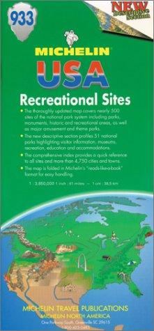 USA, Recreational Sites (Folded With Index)